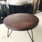 Round Solid Wood Coffee Table 3 Legs Coffee Cocktail Table, 17.71" High Clearhalo 'Coffee & Accent Tables' 'Coffee Tables' 'coffee_tables' 'furn' 'furn_coffee_tables' 'Furniture' 'Living Room Furniture' 1200x1200_202479ad-32d9-4983-bfe1-2f043868a2cf