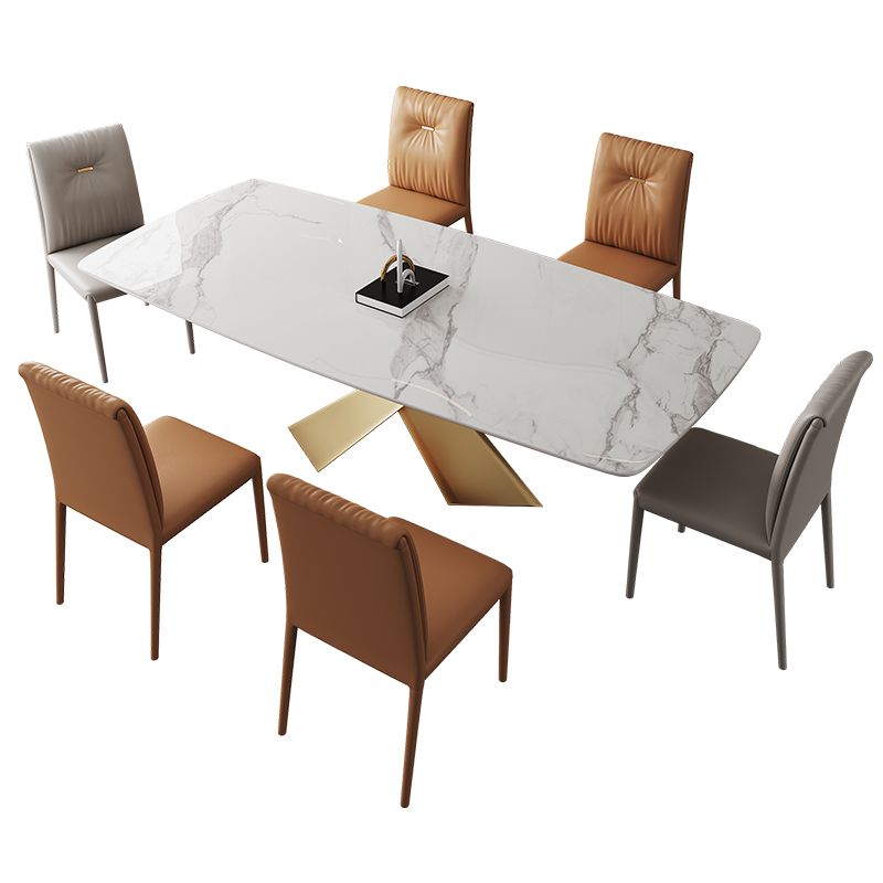 Traditional Luxury Style Table Rectangle Dining Table for Home Clearhalo ' dining_table' 'Dining Tables & Seating' 'Dining Tables' 'furn' 'furn_dining_table' 'Furniture' 'furniture_dining_table' 'Kitchen & Dining Furniture' 'kitchen&dining_furn' 'kitchen' 'kitchen_dining_table' 1200x1200_20264b81-53c6-4b12-ae5e-0d9fb8e5ed16