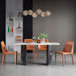 Modern Style 1/2/5/6 Pieces Dining Set Sintered Stone Dining Table with Chairs Clearhalo 'Dining Room Sets' 'Dining Tables & Seating' 'dining_room_set' 'furn' 'furn_dining_room_set' 'Furniture' 'furniture_dining_room_set' 'Kitchen & Dining Furniture' 1200x1200_2026abe1-9e0b-454c-8b94-5618f0be2832