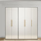 Hinged Wardrobe Armoire Modern Engineered Wood Storage Cabinet