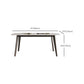 Modern Stone Dining Room Table for 2-6 Person Grey Rectangular Top Clearhalo 'Dining Tables & Seating' 'Dining Tables' 'dining_table' 'furn' 'furn_dining_table' 'Furniture' 'Kitchen & Dining Furniture' 1200x1200_2029b36e-fb09-4c02-9966-01b58c37909a