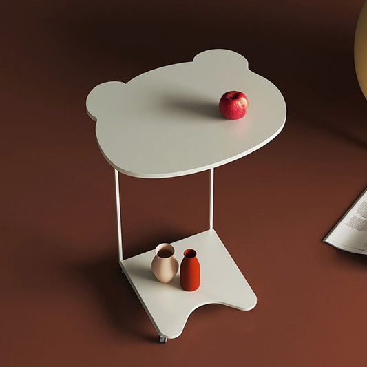 Mid-secolo con scaffale a doppio livello di soggiorno.