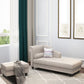 Modern Style Chaise Lounge Couch Solid Color Lounge Chair with Linen Clearhalo 'Chairs & Seating' 'Chaise Lounge' 'chaise_lounge' 'furn' 'furn_chaise_lounge' 'Furniture' 'Living Room Furniture' 1200x1200_2034b4ab-bd03-4d99-81af-680ef9c94d4f