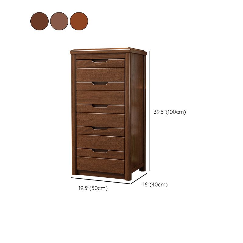 15.6 Inch Width Storage Chest Modern Solid Wood Dresser with 3/4/5 Drawers Clearhalo 'Bedroom Furniture' 'Dressers & Chests' 'dressers_chests' 'furn' 'furn_dressers_chests' 'Furniture' 1200x1200_2035e69e-1060-4686-9ae6-e365ee755986