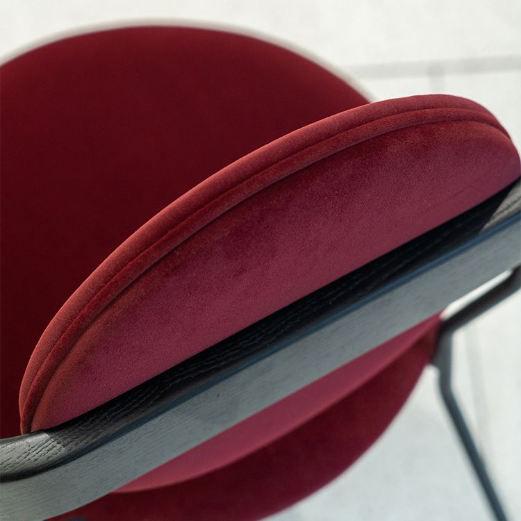 Contemporary Style Dining Chair Kitchen Armless Single Chair with Metal Legs Clearhalo ' kitchen&dining_furn' 'Dining Chairs' 'Dining Tables & Seating' 'dining_chair' 'furn' 'furn_dining_chair' 'Furniture' 'furniture_dining_chair' 'Kitchen & Dining Furniture' 'kitchen' 1200x1200_2038b528-dd30-4480-ac2b-bb689219f075