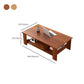 Contemporary Wooden with Storage Shelf Rectangular Single Coffee Table Clearhalo 'Coffee & Accent Tables' 'Coffee Tables' 'coffee_tables' 'furn' 'furn_coffee_tables' 'Furniture' 'Living Room Furniture' 1200x1200_203940e2-722d-44af-81be-fdc675321bd4
