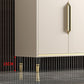 Sideboard Sideboard in stile glam beige con porte per soggiorno