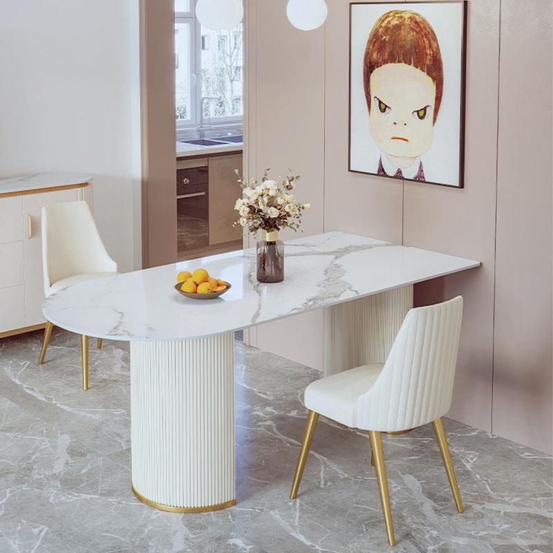 Modern 1/2/3/5 Pcs Dining Chairs Set Sintered Stone Dining Room Set Clearhalo 'Dining Room Sets' 'Dining Tables & Seating' 'dining_room_set' 'furn' 'furn_dining_room_set' 'Furniture' 'furniture_dining_room_set' 'Kitchen & Dining Furniture' 1200x1200_203d28c9-aabe-40c0-a18a-38e7a8762787