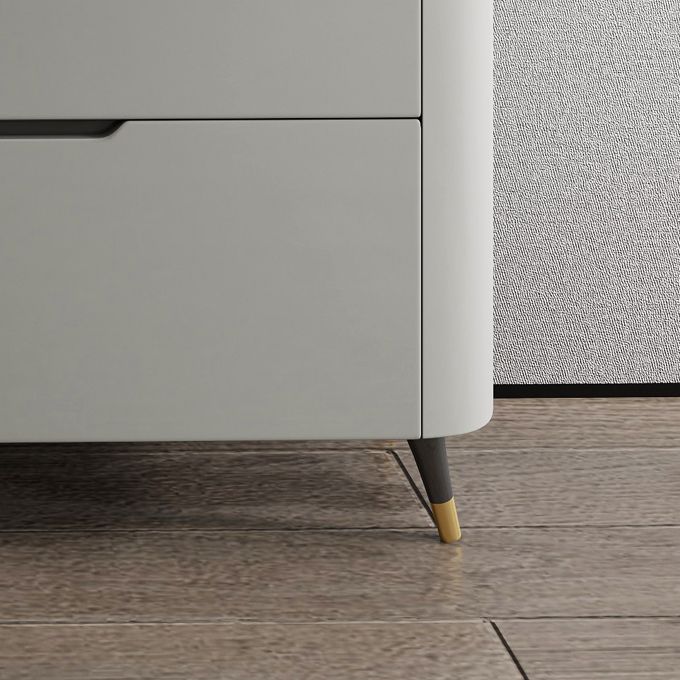 6-schüchternen Holz Sideboard moderner Tisch mit Steinarbeitsplatte für Wohnzimmer