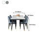 Stone Top Dining Table Modern Rectangle Table with 4 Metal Legs in Black Clearhalo 'Dining Tables & Seating' 'Dining Tables' 'dining_table' 'furn' 'furn_dining_table' 'Furniture' 'furniture_dining_table' 'Kitchen & Dining Furniture' 1200x1200_203ea003-4284-4f94-a6a2-dfdbcaab9670