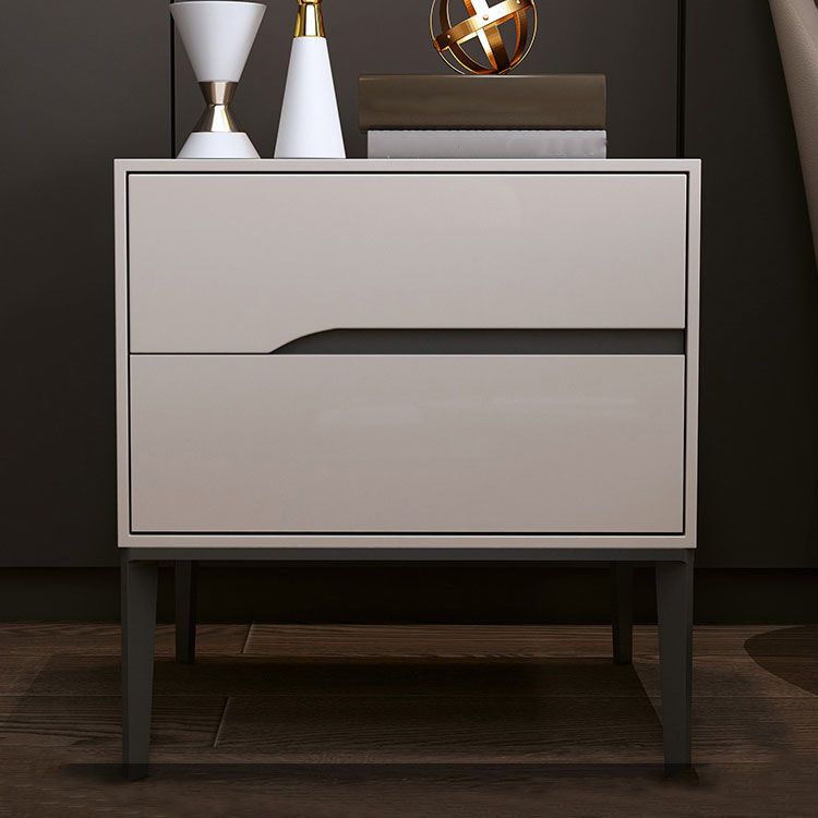 Wooden Accent Table Nightstand Modern Bedside Cabinet with Drawers Clearhalo 'Bedroom Furniture' 'furn' 'furn_night_stand' 'Furniture' 'night_stand' 'Nightstands' 1200x1200_2042cbd8-810b-448f-abac-09f60ca246c2