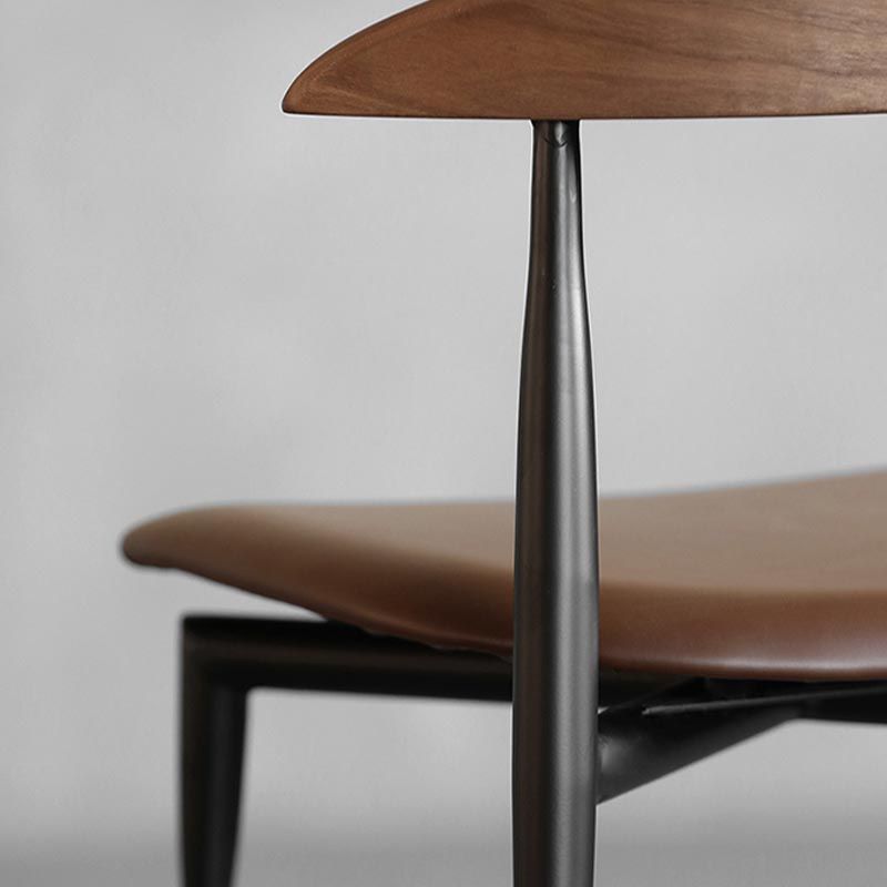 Sedia da pranzo industriale sedia da pranzo in metallo per ristorante