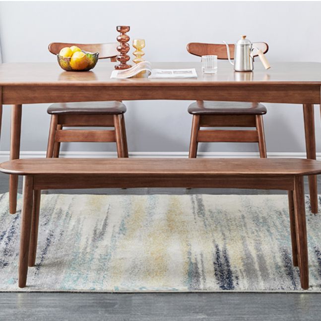 11.8 Inch Wide Seating Bench Modern Solid Wood Bench with Legs Clearhalo 'Benches' 'Chairs & Seating' 'furn' 'furn_benches' 'Furniture' 'Living Room Furniture' 1200x1200_20458a20-906f-4e2a-9dde-c34e5ca4f166