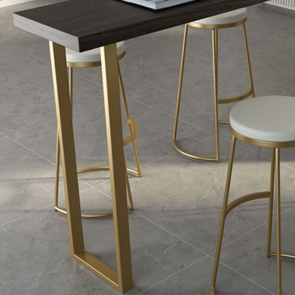 グラムスタイルバーテーブルセット1/2/5ピースバックレススツール付きのソリッドウッドカウンターテーブル