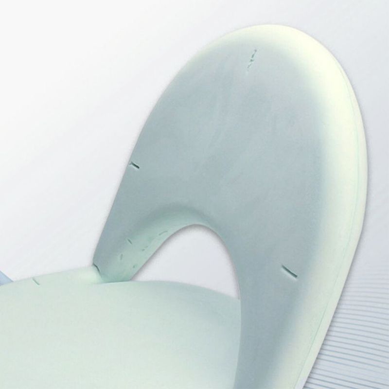 20.08 "L x 19.69" W x 19.69 "H Moderne Split Back Armloze stoel voor woonkamer