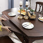 Solid Wood Extendable Dining Table Set 5/7 Pieces Dining Set for Kitchen Clearhalo 'Dining Room Sets' 'Dining Tables & Seating' 'dining_room_set' 'furn' 'furn_dining_room_set' 'Furniture' 'Kitchen & Dining Furniture' 1200x1200_20497a27-bb5c-46c6-bf32-12eb923e46b3