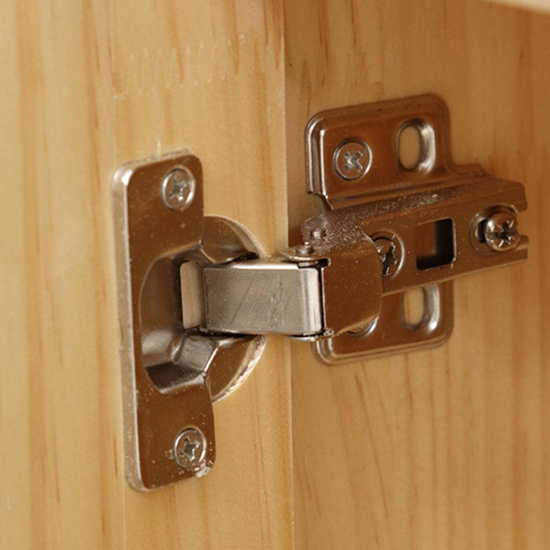 Houten gesloten achterste boekenkast standaard natuurlijke boekenplank met planken