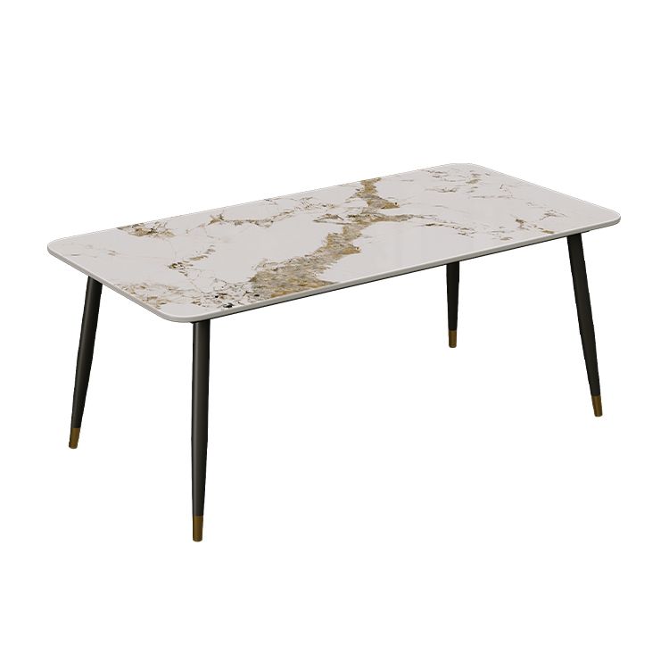 1/5/7 Pcs Metal Modern Dining Room Set with Rectangle Table Dining Set Clearhalo 'Dining Room Sets' 'Dining Tables & Seating' 'dining_room_set' 'furn' 'furn_dining_room_set' 'Furniture' 'furniture_dining_room_set' 'Kitchen & Dining Furniture' 'kitchen&dining_furn' 'kitchen' 1200x1200_204c252c-0a4c-4b8b-a69a-97703a568d86