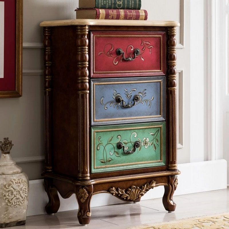 Traditional Vertical Lingerie Chest Rubber Wood Storage Bachelor Chest for Bedroom Clearhalo 'Bedroom Furniture' 'Dressers & Chests' 'dressers_chests' 'furn' 'furn_dressers_chests' 'Furniture' 1200x1200_204d21e4-8589-4b89-81ce-c601dd8ed660