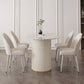 Sintered Stone White Table for Restaurant Modern Dining Table with Double Pedestal Base Clearhalo ' dining_table' 'Dining Tables & Seating' 'Dining Tables' 'furn' 'furn_dining_table' 'Furniture' 'furniture_dining_table' 'Kitchen & Dining Furniture' 'kitchen&dining_furn' 'kitchen' 'kitchen_dining_table' 1200x1200_20537fde-85ba-4d10-84fe-a978a6a12b83