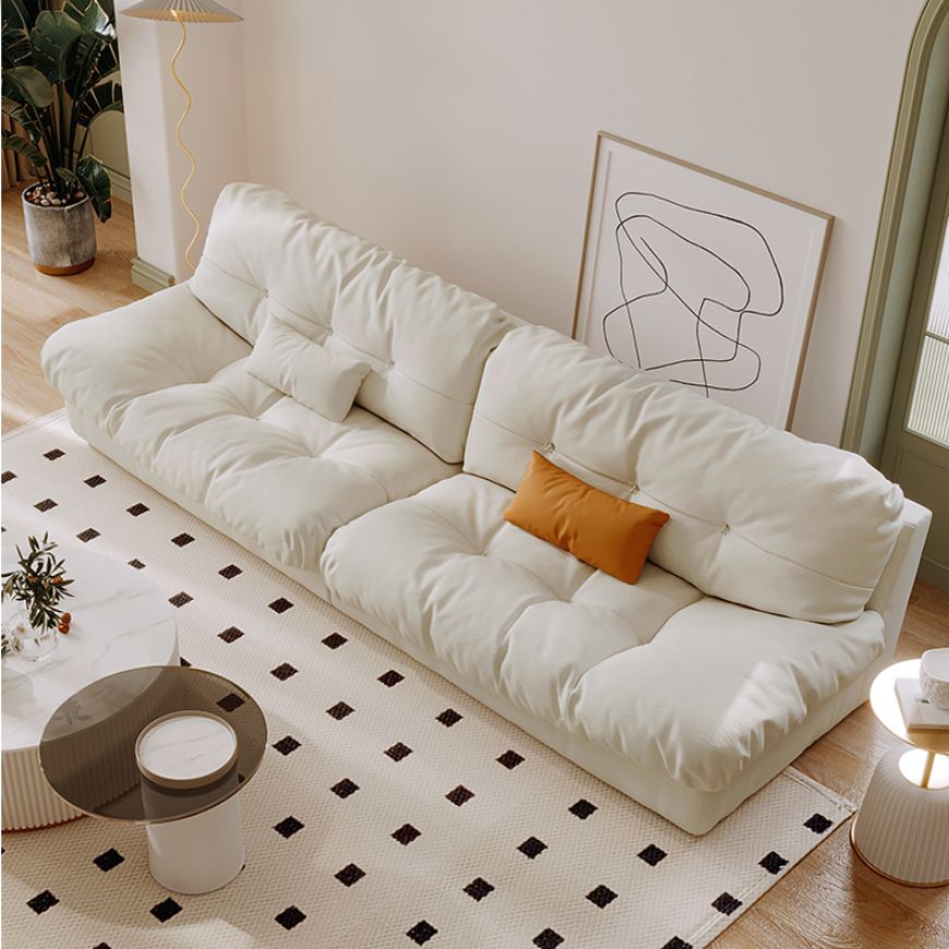 Sedute scandinaviane in tessuto trapuntato in trapuntato a bracciale di divano standard del soggiorno