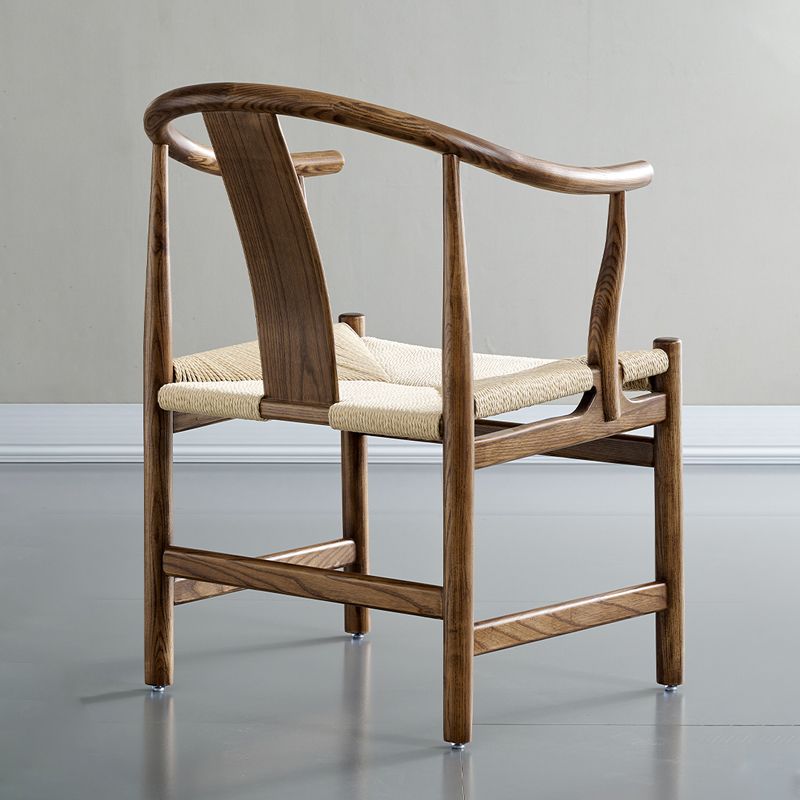 Solid Wood Traditional Dining Chairs Slat Back Kitchen Armchairs Clearhalo ' kitchen&dining_furn' 'Dining Chairs' 'Dining Tables & Seating' 'dining_chair' 'furn' 'furn_dining_chair' 'Furniture' 'furniture_dining_chair' 'Kitchen & Dining Furniture' 'kitchen' 1200x1200_2055ffaa-e966-4e68-b6c2-744e538acd43