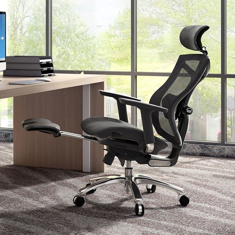 Modern Office Chair Removable Arms Adjustable Seat Height Desk Chair with Wheels Clearhalo 'furn' 'furn_office_chair' 'Furniture' 'Office Chairs' 'Office Furniture' 'office_chair' 1200x1200_20580f4e-fe46-41be-bc94-9231ec992ffc