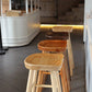 Industrial Style Bar-stool with Wooden Legs Saddle Seat Counter Stool for Kitchen Bar Clearhalo 'Bar Furniture' 'Bar Stools' 'bar_stools' 'furn' 'furn_bar_stools' 'furniture_bar_stools' 'Kitchen & Dining Furniture' 'kitchen&dining_furn' 'kitchen' 'kitchen_furn' Furniture' 1200x1200_20596c54-8d89-430c-b9a7-387d217564d3