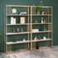 Modern Metal and Wooden Book Shelf Open Home Shelf Bookcase with Shelves Clearhalo 'Bookcases' 'furn' 'furn_bookcases' 'Furniture' 'Office Furniture' 1200x1200_205ca1e3-c4d2-4f66-8376-f960199997ee