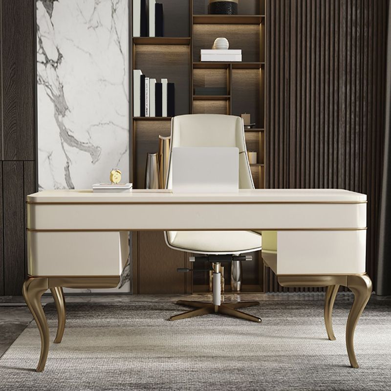 4 tiroirs de rangement vanité miroir victorien en bois vanité