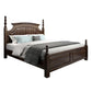 Rustic Style Bed Frame Solid Wood Standard Bed with Headboard Clearhalo 'Bedroom Furniture' 'Beds' 'furn' 'furn_beds' 'Furniture' 1200x1200_2064221c-98bd-4c33-8930-c2847ef9e16a