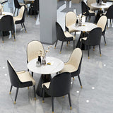 Sintered Stone Dining Table Modern Round Dining Table with Pedestal Base Clearhalo ' dining_table' 'Dining Tables & Seating' 'Dining Tables' 'furn' 'furn_dining_table' 'Furniture' 'furniture_dining_table' 'Kitchen & Dining Furniture' 'kitchen&dining_furn' 'kitchen' 'kitchen_dining_table' 1200x1200_20659862-b3ff-4052-b914-1bf1684ebc24