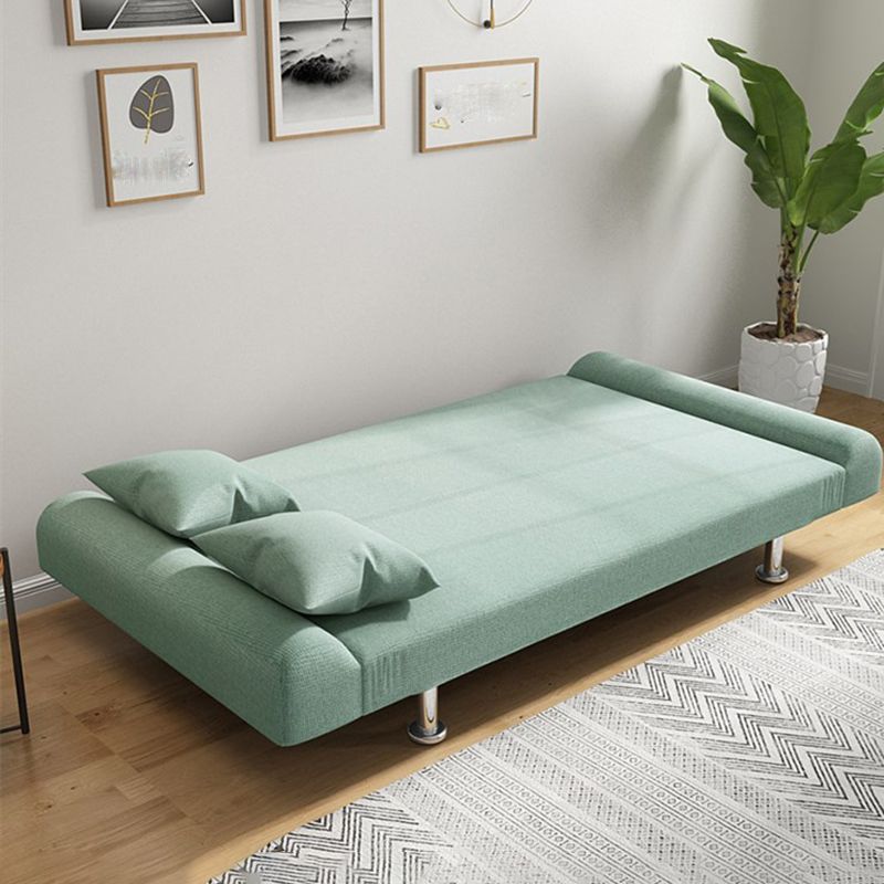Cotton Blend 23"W Back Sofa Modern Armless Couch for Living Room Clearhalo 'furn' 'furn_sofas' 'Furniture' 'furniture_sofas' 'kitchen' 'kitchen_sofas' 'Living Room Furniture' 'Sofa' 'sofas' 1200x1200_206b47bc-a19a-44cc-bfac-8e98cc52250a