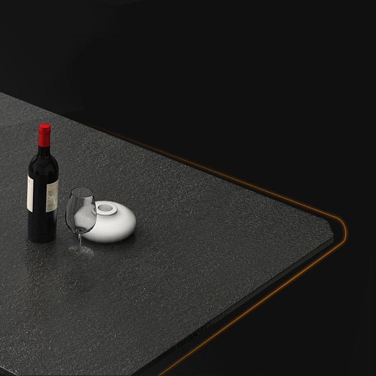 Industrial Stone Kitchen Dinner Table Rectangle Sled Base Dining Table Clearhalo 'Dining Tables & Seating' 'Dining Tables' 'dining_table' 'furn' 'furn_dining_table' 'Furniture' 'Kitchen & Dining Furniture' 1200x1200_206f75e9-ff42-4071-961b-385a2cd4f19c