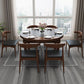 Contemporary Kitchen Dinner Table Extendable Wood Dining Table Clearhalo 'Dining Tables & Seating' 'Dining Tables' 'dining_table' 'furn' 'furn_dining_table' 'Furniture' 'Kitchen & Dining Furniture' 1200x1200_20701710-a7dd-4fff-9251-d9a7334d3421