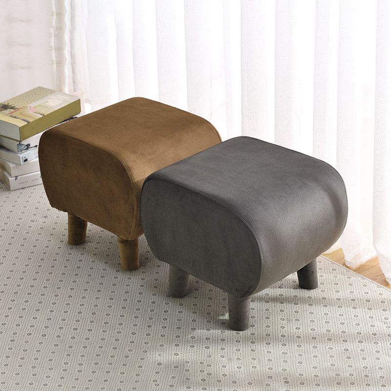 Modern Stain Resistant Standard Oval Dark Blue Velvet Indoor Pouf Clearhalo 'furn' 'furn_ottomans_poufs' 'Furniture' 'Living Room Furniture' 'Ottomans & Poufs' 'ottomans_poufs' 1200x1200_207103f0-1db1-4cad-8fb2-ee1af3acff8e