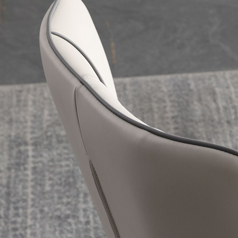 Eigentijdse zijstoel Solid Back Eetkamer stoel voor eetkamer