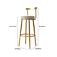 Indoor Scandinavian Counter Chair Round Upholstered Counter Height Stool Clearhalo 'Bar Furniture' 'Bar Stools' 'bar_stools' 'furn' 'furn_bar_stools' 'Furniture' 'Kitchen & Dining Furniture' 1200x1200_2073a9db-ed7b-451b-8ab2-b7d4909be7ad