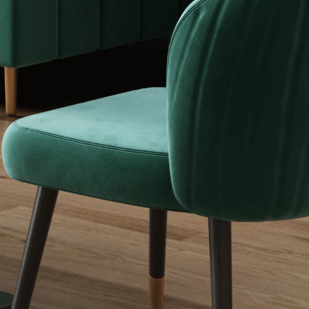 Metal Scandinavian Style Dining Chair Armless Dining Room Side Chair Clearhalo ' kitchen&dining_furn' 'Dining Chairs' 'Dining Tables & Seating' 'dining_chair' 'furn' 'furn_dining_chair' 'Furniture' 'furniture_dining_chair' 'Kitchen & Dining Furniture' 'kitchen' 1200x1200_20744e1c-a104-4d7d-9ad6-e11378d1cbcd