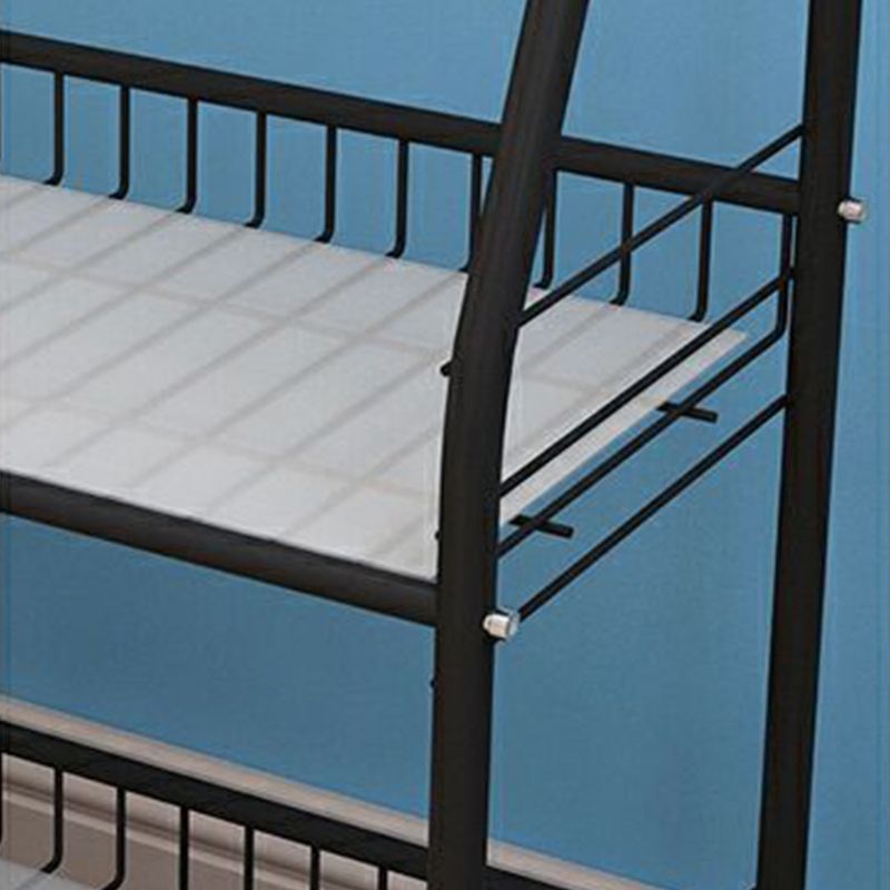 Contemporary Metal Bookcase Standard Open Back Bookshelf with Shelves