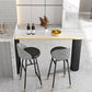 Industrial Bar Table Stone Top Pub Table with Iron Base for Dining Room Clearhalo 'Bar Furniture' 'Bar Tables' 'bar_tables' 'furn' 'furn_bar_tables' 'Furniture' 'furniture_bar_tables' 'Kitchen & Dining Furniture' 'kitchen&dining_furn' 'kitchen' 1200x1200_2074f163-7c30-42fc-a2d0-887fe7e1398b