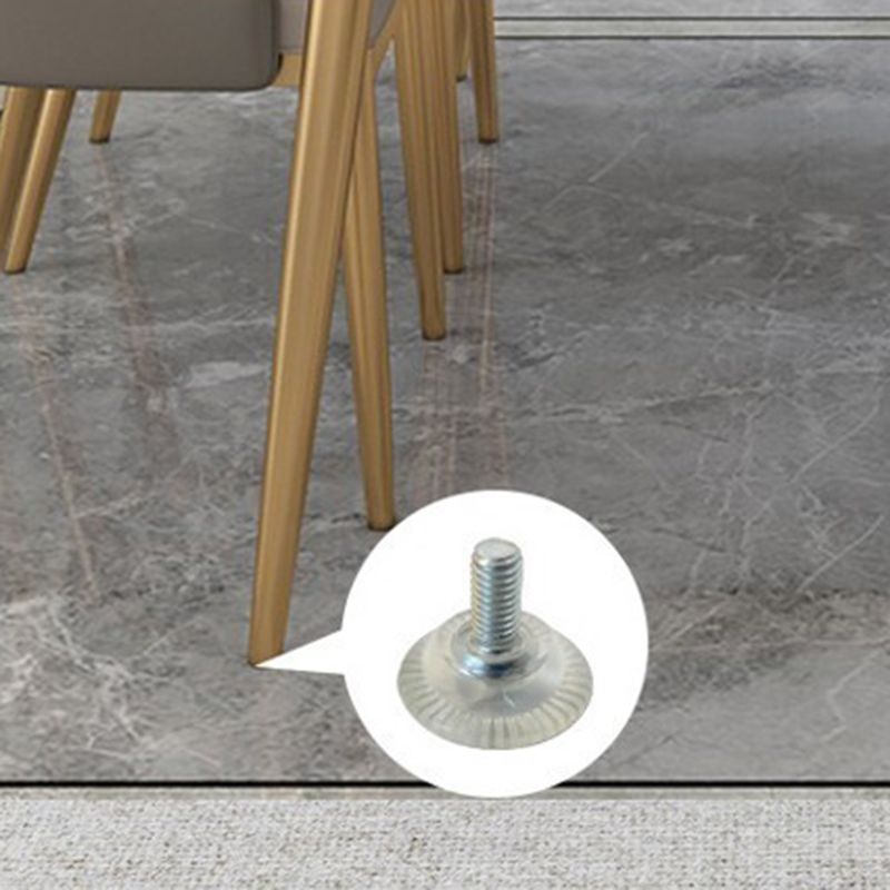 Mesa de comedor de piedra rectangular moderna 1/2/5 piezas de comedor juego para comedor