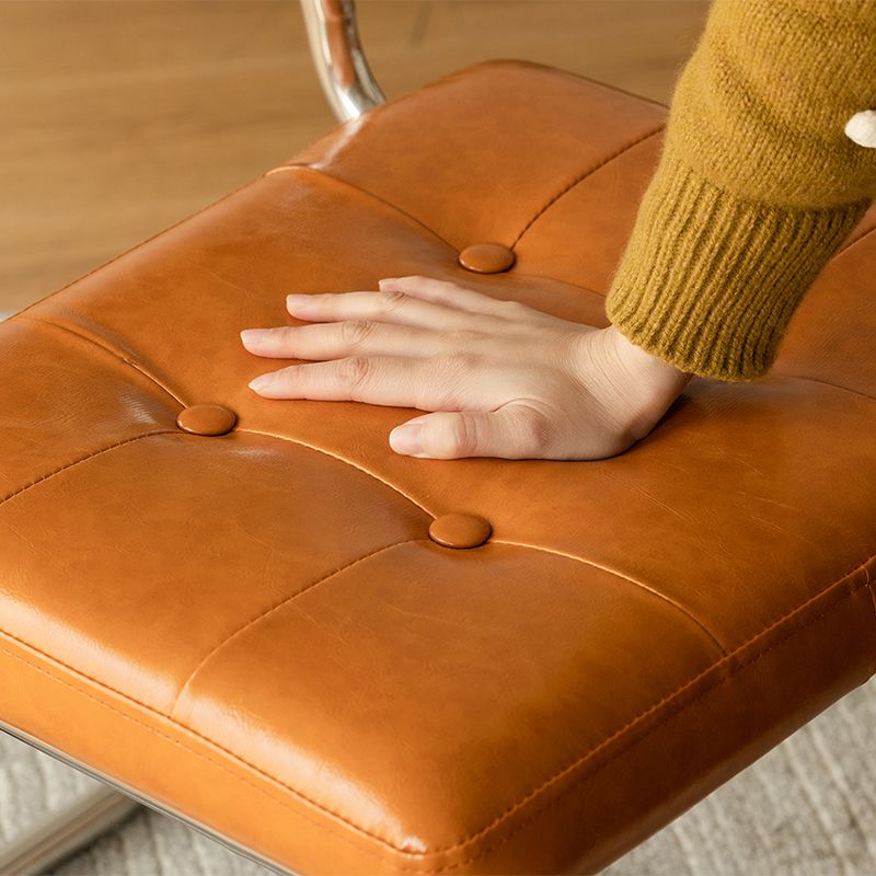 Zeitgenössischer Stil offener Leder gepolsterte Hausspeiseln zu Hause