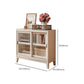 Modern Style Closed Back Bookshelf Wooden Vertical Bookcase in White