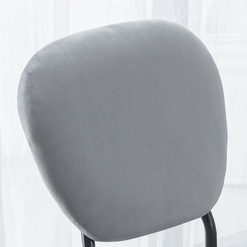 Contemporary Style Metal Dining Room Kitchen Chair Open Back Side Chairs Clearhalo ' kitchen&dining_furn' 'Dining Chairs' 'Dining Tables & Seating' 'dining_chair' 'furn' 'furn_dining_chair' 'Furniture' 'furniture_dining_chair' 'Kitchen & Dining Furniture' 'kitchen' 1200x1200_20784343-0c18-44ad-b84e-1c1e5efa2d84