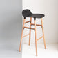 Modern Counter Bar Stool Backrest Plastic Bar Stool with Footrest and Wood Base Clearhalo 'Bar Furniture' 'Bar Stools' 'bar_stools' 'furn' 'furn_bar_stools' 'furniture_bar_stools' 'Kitchen & Dining Furniture' 'kitchen&dining_furn' 'kitchen' 'kitchen_furn' Furniture' 1200x1200_207997d0-5c3c-4ac4-8196-c5fbfa9ef4f6