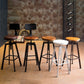 Industrial Leather Wood Counter Bar Stool Armless Adjustable Height Stool Clearhalo 'Bar Furniture' 'Bar Stools' 'bar_stools' 'furn' 'furn_bar_stools' 'furniture_bar_stools' 'Kitchen & Dining Furniture' 'kitchen&dining_furn' 'kitchen' 'kitchen_furn' Furniture' 1200x1200_20799973-fcf6-4927-bab6-2d6436ae16c7