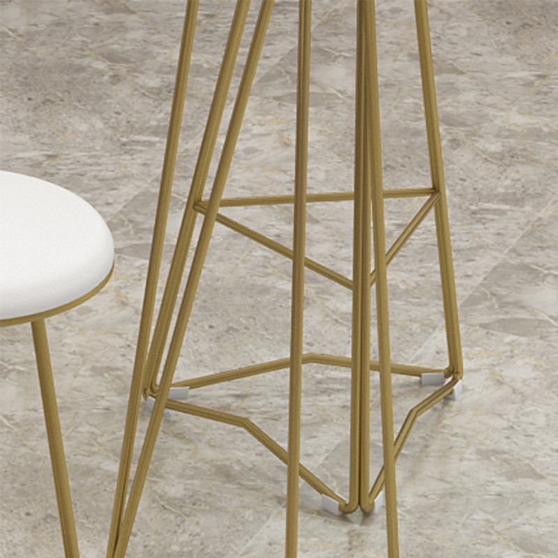 Glam Style Bar Table Rectangle Solid Wood Bar Dining Table for Living Room Clearhalo 'Bar Furniture' 'Bar Tables' 'bar_tables' 'furn' 'furn_bar_tables' 'Furniture' 'Kitchen & Dining Furniture' 1200x1200_207b874e-9f69-4746-8ea9-30c02cb1a68a