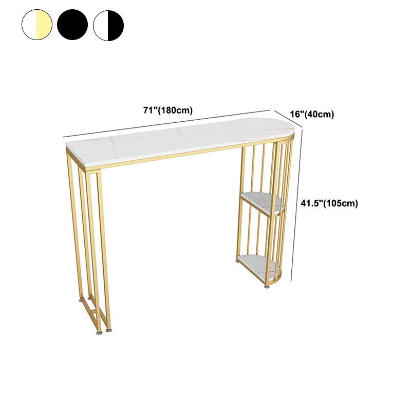 Steen onregelmatige vorm balktafel traditionele luxe balktafel met dubbele voetstuk