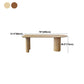 Free Form Pine Wood Table for Restaurant Modern Dining Table with 3 Legs Clearhalo 'Dining Tables & Seating' 'Dining Tables' 'dining_table' 'furn' 'furn_dining_table' 'Furniture' 'furniture_dining_table' 'Kitchen & Dining Furniture' 'kitchen' 'kitchen_dining_table' 1200x1200_2082ea8d-201f-4d6a-b920-d1399c418e4e